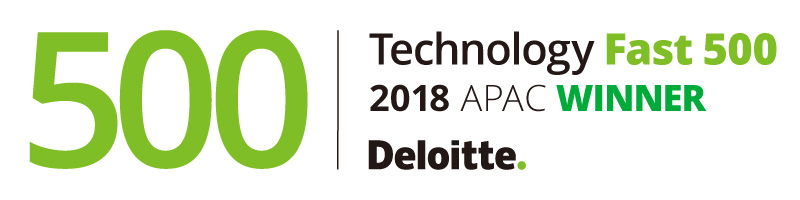 Deloitte Technology Fast 500 2018 APAC WiNNER